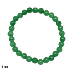 Bransoletka z kamieni [agat zielony] - MF39345